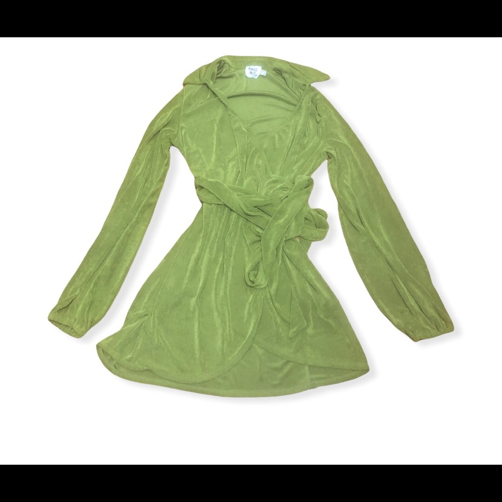 Party Time Mini Dress Green